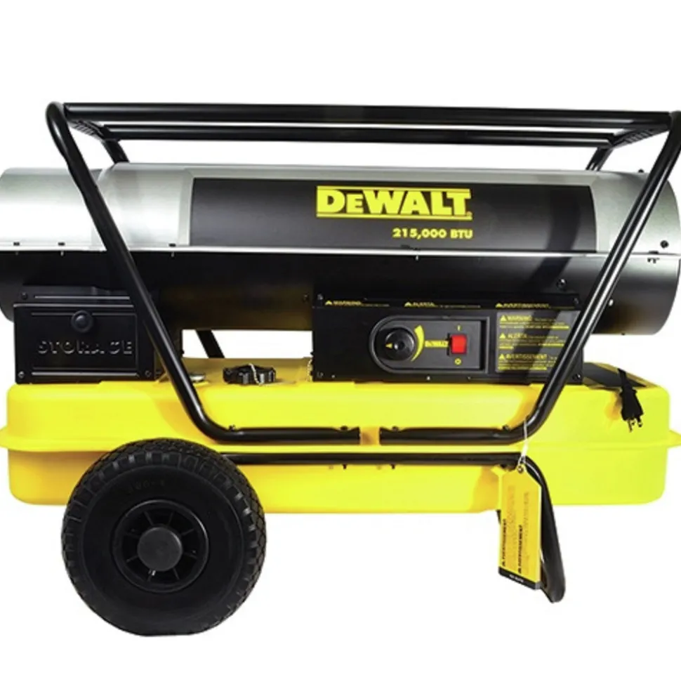 Dewalt DXH215HD 215,000 BTU Forced Air Kerosene Construction Heater