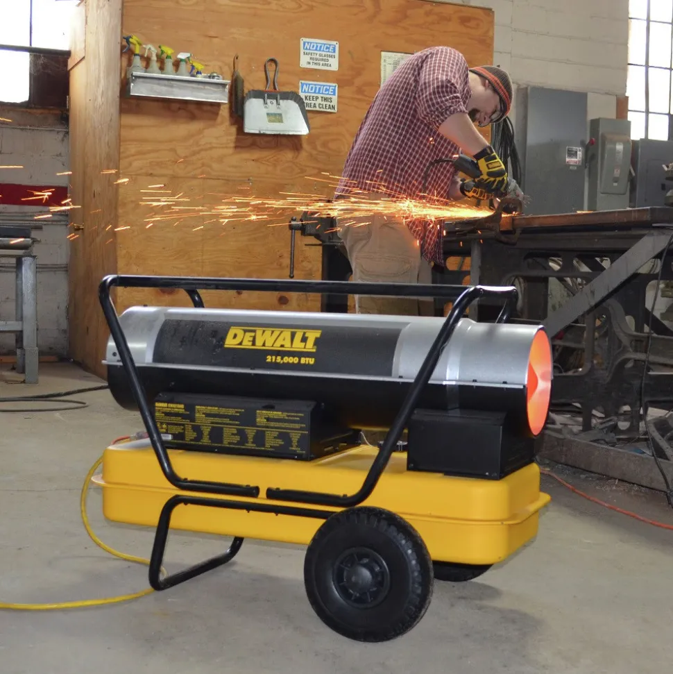 Dewalt DXH215HD 215,000 BTU Forced Air Kerosene Construction Heater