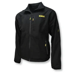 Dewalt Structured Soft Shell Heated Jacket (Jacket Only) - XL, Black