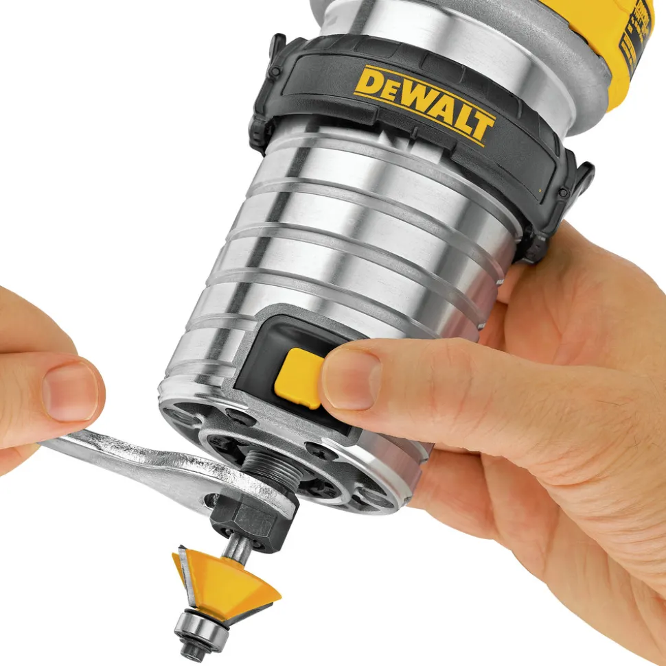 Dewalt 110V 7 Amp 1-1/4 HP Variable Speed Max Torque Corded Compact Router