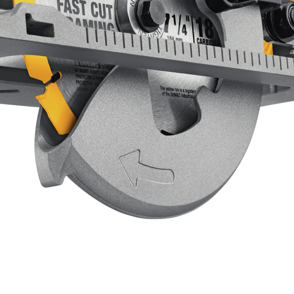 Dewalt 120V 15 Amp Brushed 7-1/4 in. Corded Worm Drive Circular Saw with Electric Brake