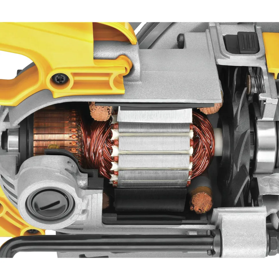 Dewalt 120V 15 Amp Brushed 7-1/4 in. Corded Worm Drive Circular Saw with Electric Brake