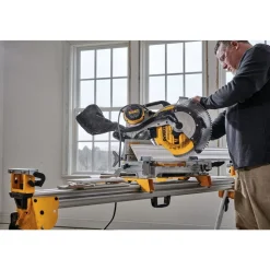 Dewalt 120V 15 Amp Electric Double-Bevel Compound 12 in. Corded Miter Saw - DWS716