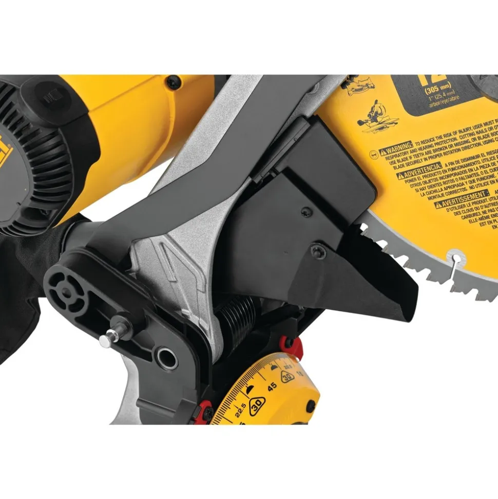 Dewalt 120V 15 Amp Electric Double-Bevel Compound 12 in. Corded Miter Saw - DWS716