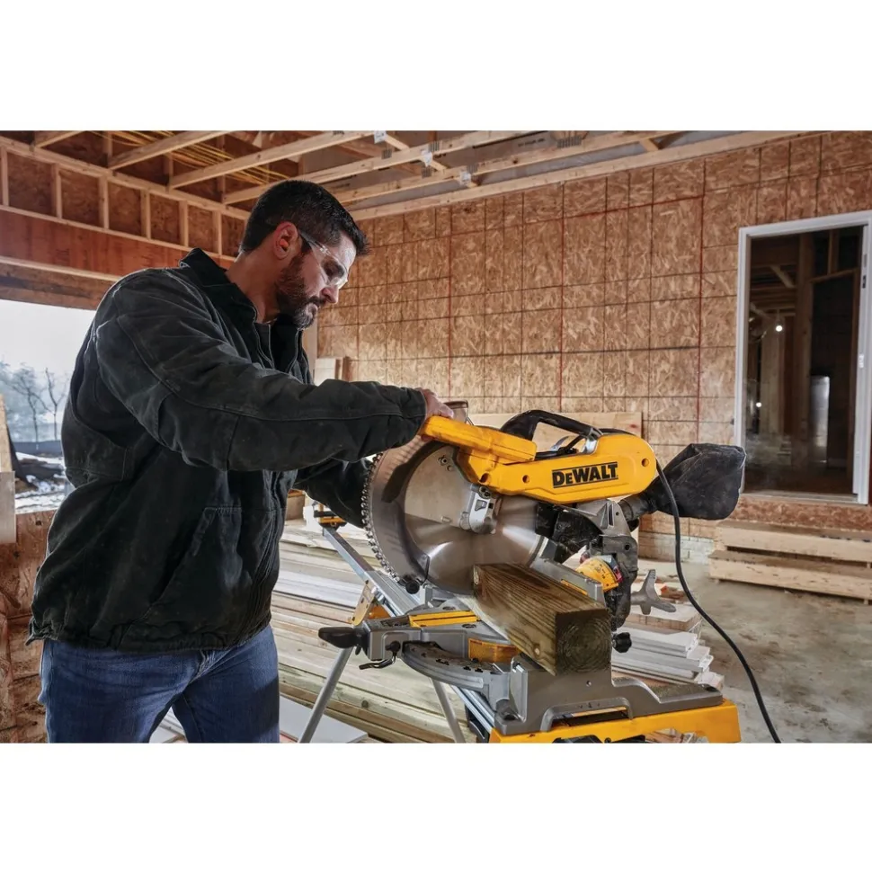 Dewalt 120V 15 Amp Electric Double-Bevel Compound 12 in. Corded Miter Saw
