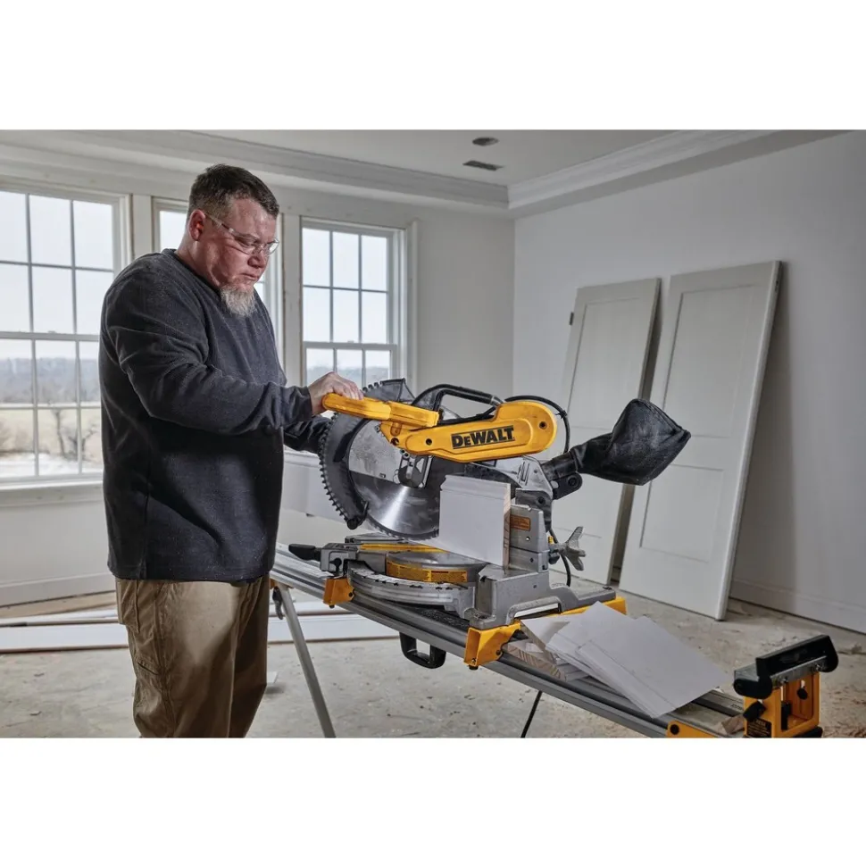 Dewalt 120V 15 Amp Electric Double-Bevel Compound 12 in. Corded Miter Saw