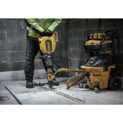 Dewalt 60V Brushless Lithium-Ion 27 lbs. Cordless SDS-Max Inline Chipping Hammer Kit with 2 FLEXVOLT Batteries (15 Ah)