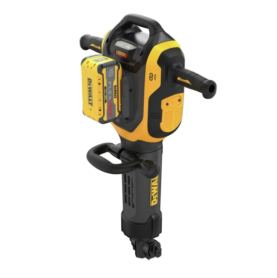 Dewalt 60V Brushless Lithium-Ion 41 lbs. 1-1/8 in. Cordless Hex Breaker Hammer Kit with 2 FLEXVOLT Batteries (15 Ah)