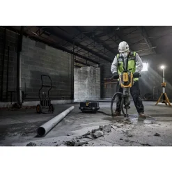 Dewalt 60V Brushless Lithium-Ion 41 lbs. 1-1/8 in. Cordless Hex Breaker Hammer Kit with 2 FLEXVOLT Batteries (15 Ah)