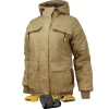 Dewalt 20V Lithium-Ion Cordless Women's Heavy Duty Ripstop Heated Jacket (2 Ah) - 2XL, Dune
