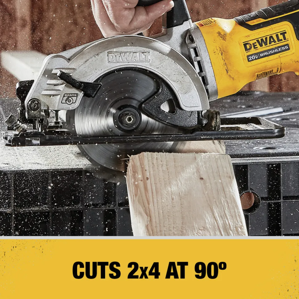 Dewalt 20V MAX ATOMIC Brushless 4-1/2 in. Cordless Circular Saw (Tool Only) - DCS571B