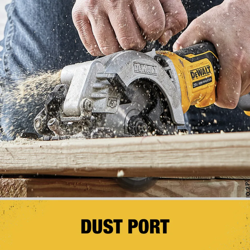 Dewalt 20V MAX ATOMIC Brushless 4-1/2 in. Cordless Circular Saw (Tool Only) - DCS571B