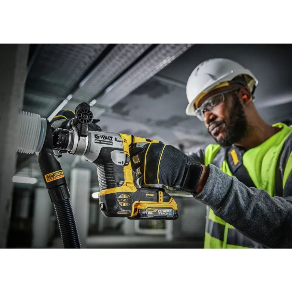 Dewalt 20V MAX Brushless 5/8 in. Cordless ATOMIC SDS PLUS Rotary Hammer Kit (1.7 Ah)