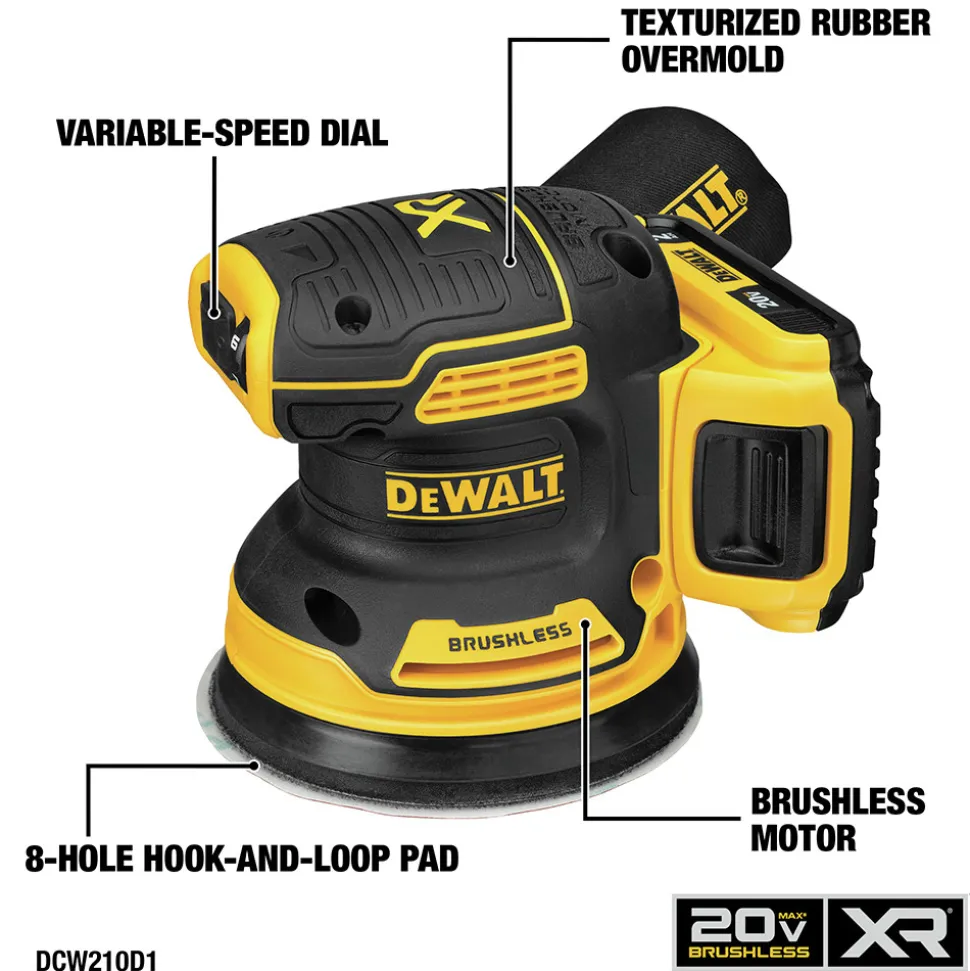 Dewalt 20V MAX Brushless Compact Lithium-Ion Cordless 8-Tool Combo Kit (2 Ah)