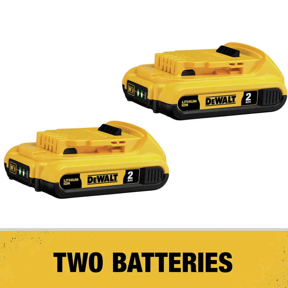 Dewalt 20V MAX Brushless Compact Lithium-Ion Cordless 8-Tool Combo Kit (2 Ah)