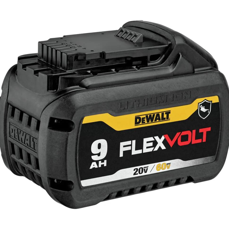 Dewalt 60V MAX FLEXVOLT Brushless Lithium-Ion Cordless Pipe Threader Kit with Die Heads and 2 Batteries (9 Ah)