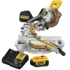 Dewalt 20V MAX Lithium-Ion Cordless 7 1/4 in. Sliding Miter Saw Kit (4 Ah)