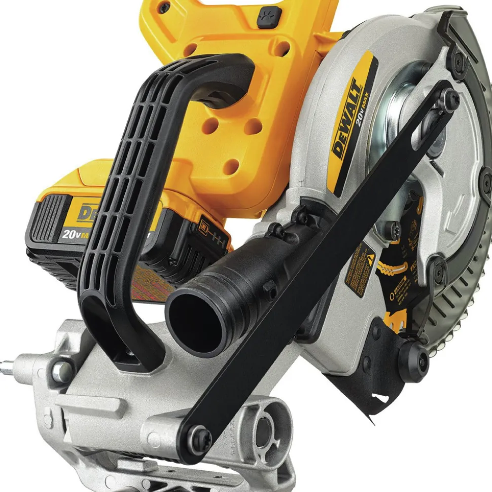 Dewalt 20V MAX Lithium-Ion Cordless 7 1/4 in. Sliding Miter Saw Kit (4 Ah)