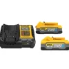 Dewalt 20V MAX POWERSTACK Lithium-Ion Batteries and Charger Starter Kit (1.7 Ah/5 Ah)
