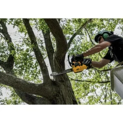 Dewalt 60V MAX Top Handle Lithium-Ion 14 in. Cordless Chainsaw Kit with 2 Batteries (9 Ah)