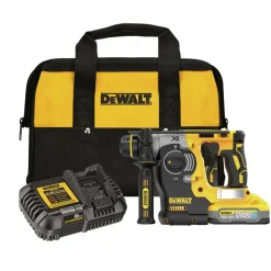 Dewalt 20V MAX XR Brushless Lithium-Ion 1 in. Cordless SDS PLUS Rotary Hammer Kit (5 Ah)