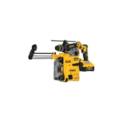 Dewalt 20V MAX XR Brushless Cordless 1-1/8 in. L-Shape SDS PLUS Rotary Hammer Kit with On Board Extractor (6 Ah)