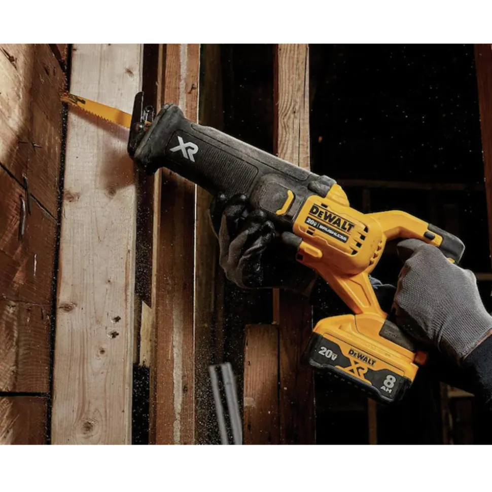 Dewalt 20V MAX XR Brushless Lithium-Ion Cordless Reciprocating Saw with POWER DETECT Tool Technology (Tool Only)