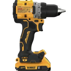 Dewalt 20V MAX XR Brushless Lithium-Ion 1/2 in. Cordless Drill Driver Kit with 2 Batteries (2 Ah)