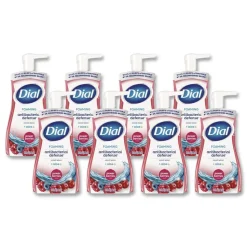 Dial 10 oz Antibacterial Foaming Hand Wash - Power Berries Scent (8/Carton)