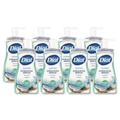 Dial 10 oz. Antibacterial Foaming Hand Wash - Coconut Water Scent (8/Carton)