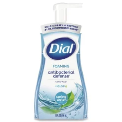 Dial 10 oz Antibacterial Foaming Hand Wash - Spring Water Scent (8/Carton)