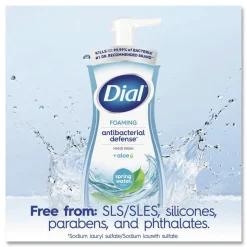 Dial 10 oz Antibacterial Foaming Hand Wash - Spring Water Scent (8/Carton)