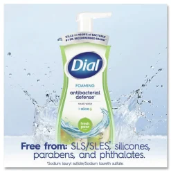 Dial 8 oz Antibacterial Foaming Hand Wash - Fresh Pear Scent (8/Carton)