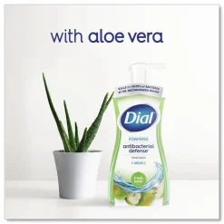 Dial 8 oz Antibacterial Foaming Hand Wash - Fresh Pear Scent (8/Carton)