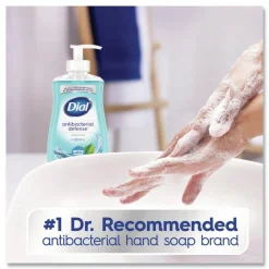 Dial 11 oz. Antibacterial Liquid Hand Soap - Spring Water Scent (12/Carton)