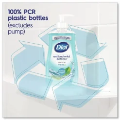 Dial 11 oz. Antibacterial Liquid Hand Soap - Spring Water Scent (12/Carton)