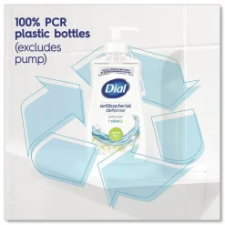 Dial 11 oz. Antibacterial Liquid Hand Soap - White Tea Scent (12/Carton)
