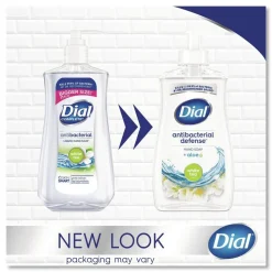 Dial 11 oz. Antibacterial Liquid Hand Soap - White Tea Scent (12/Carton)