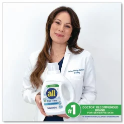 Dial 73 oz. Bottle 58 Loads Free Clear HE Laundry Detergent - Unscented (6/Carton)