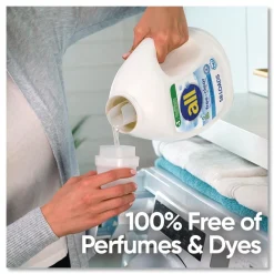 Dial 73 oz. Bottle 58 Loads Free Clear HE Laundry Detergent - Unscented (6/Carton)