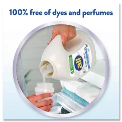 Dial 34 oz. Bottle Free Clear Liquid Fabric Softener - Fragrance Free (6/Carton)