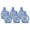 Dial 66 oz. Bottle Liquid Fabric Conditioner - Blue Sparkle Cuddle-Up Fresh (6/Carton)