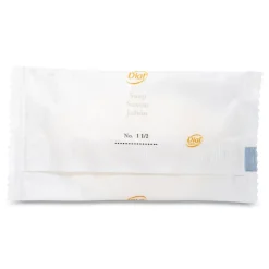 Dial Amenities #1-1/2 Individually Wrapped Amenities Deodorant Soap - Pleasant Scent (500/Carton)