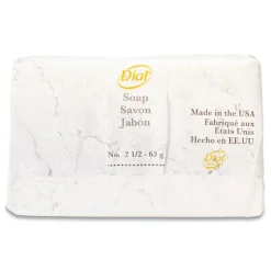 Dial Amenities #3 Individually Wrapped Amenities Deodorant Bar Soap- Pleasant Scent (200/Carton)