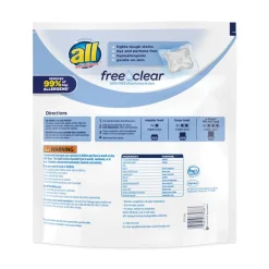 Dial Mighty Pacs Free and Clear Super Concentrated Laundry Detergent (6/Carton)