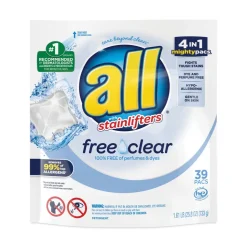Dial Mighty Pacs Free and Clear Super Concentrated Laundry Detergent