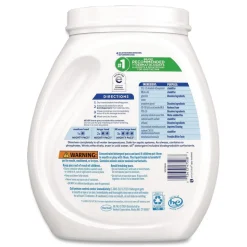 Dial MIGHTY PACS Free Clear Laundry Detergent (4/Carton)