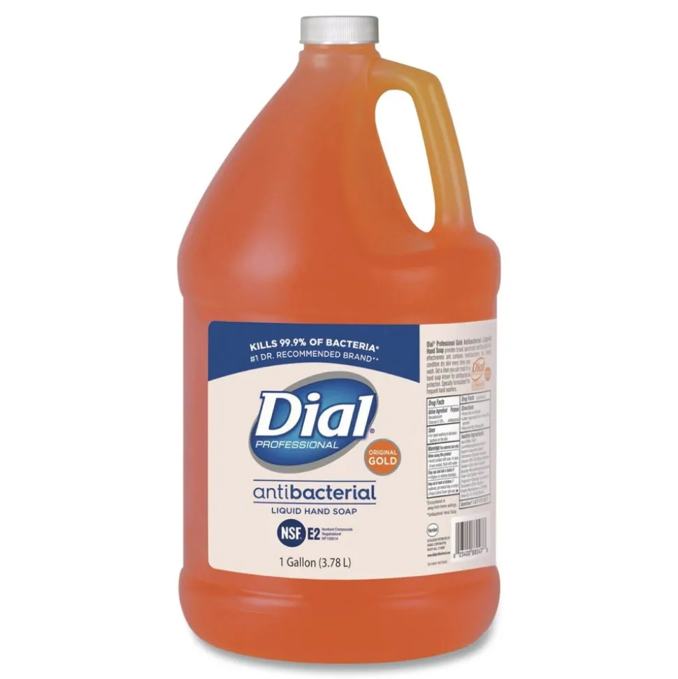 Dial Professional 1 gal. Gold Antibacterial Liquid Hand Soap (4/Carton)