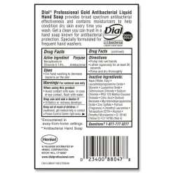 Dial Professional 1 gal. Gold Antibacterial Liquid Hand Soap (4/Carton)