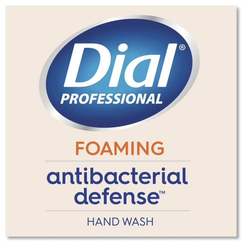 Dial Professional 1 gal. Plus Aloe Antibacterial Foaming Hand Wash Refill - Original Scent (4/Carton)